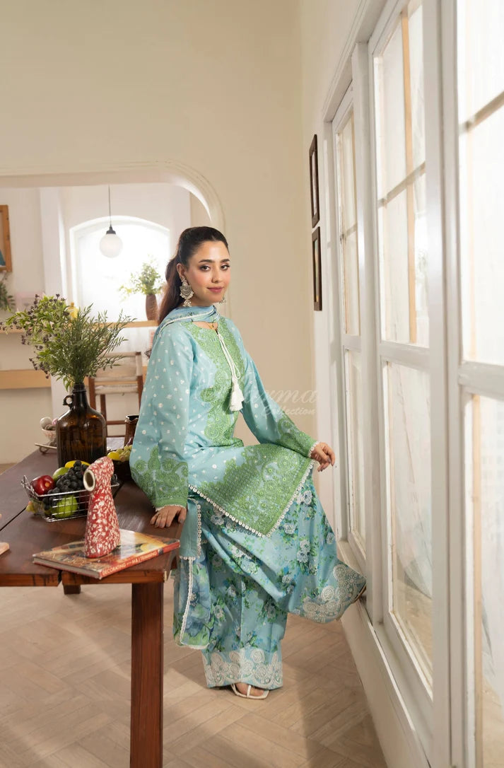 KAMRA-1599 MISTY BLUE