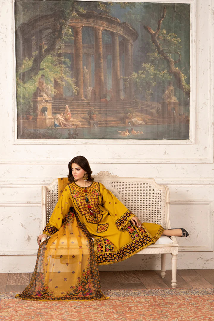KARMA-1567 Saffron Folk