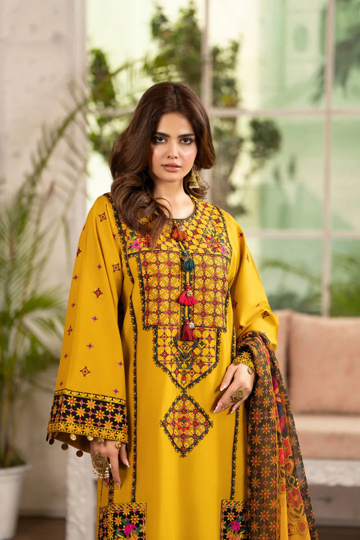 KARMA-1567 Saffron Folk