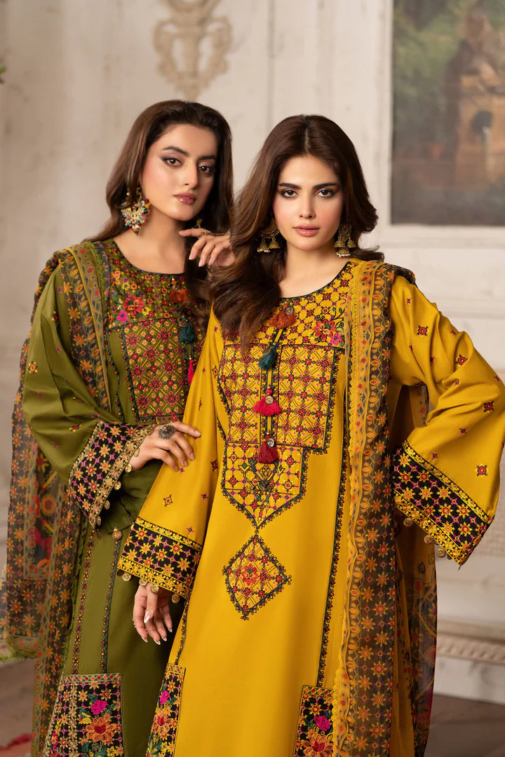 KARMA-1567 Saffron Folk